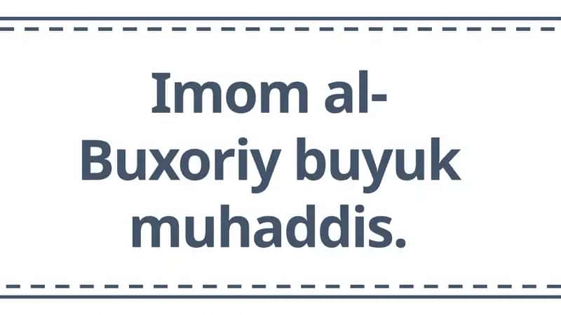 Imom al-Buxoriyning ilmiy safarlari va hadis to‘plash jarayoni 1