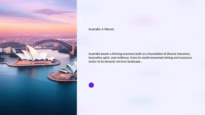 The Economy of Australia 1