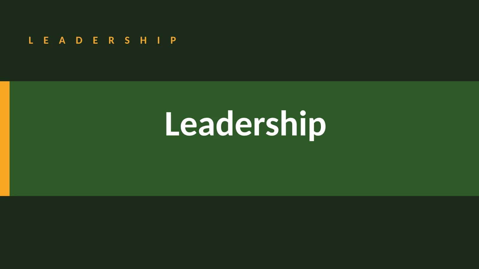 Leadership 1