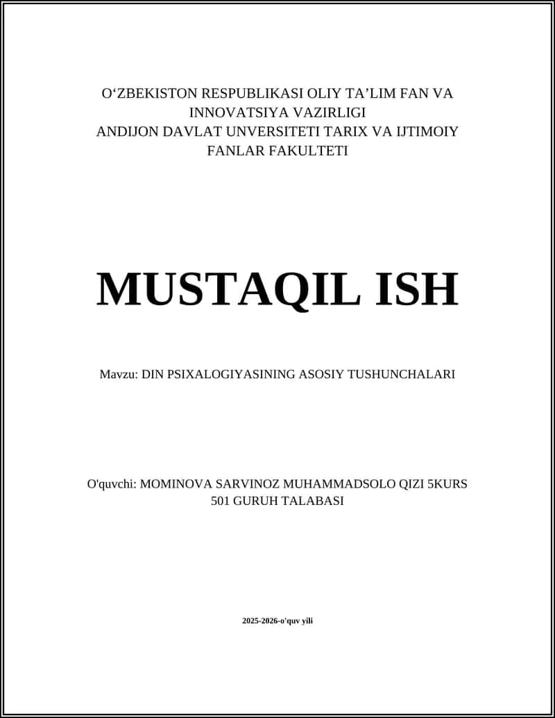 DIN PSIXALOGIYASINING ASOSIY TUSHUNCHALARI 1