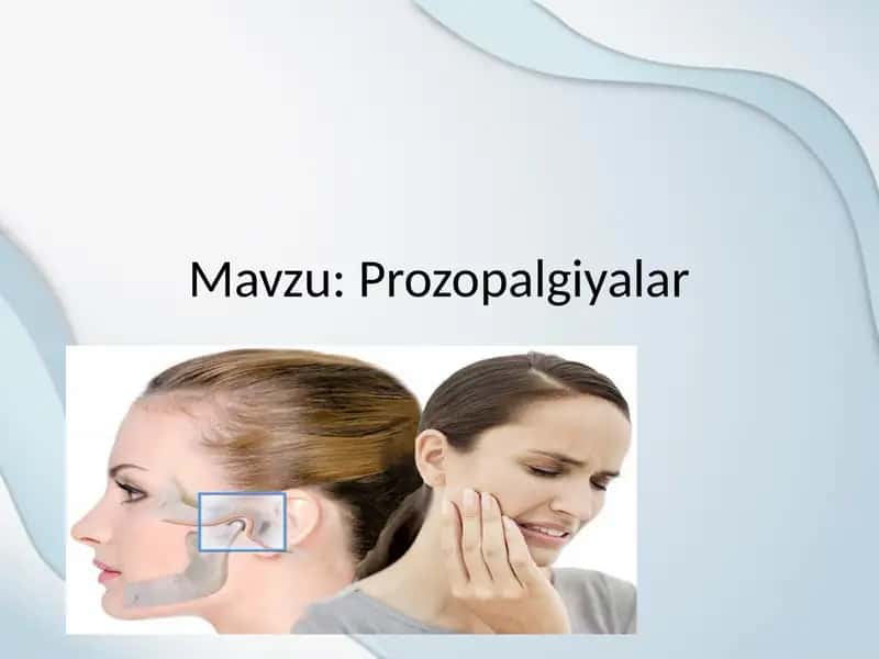 Prozopalgiyalar 1