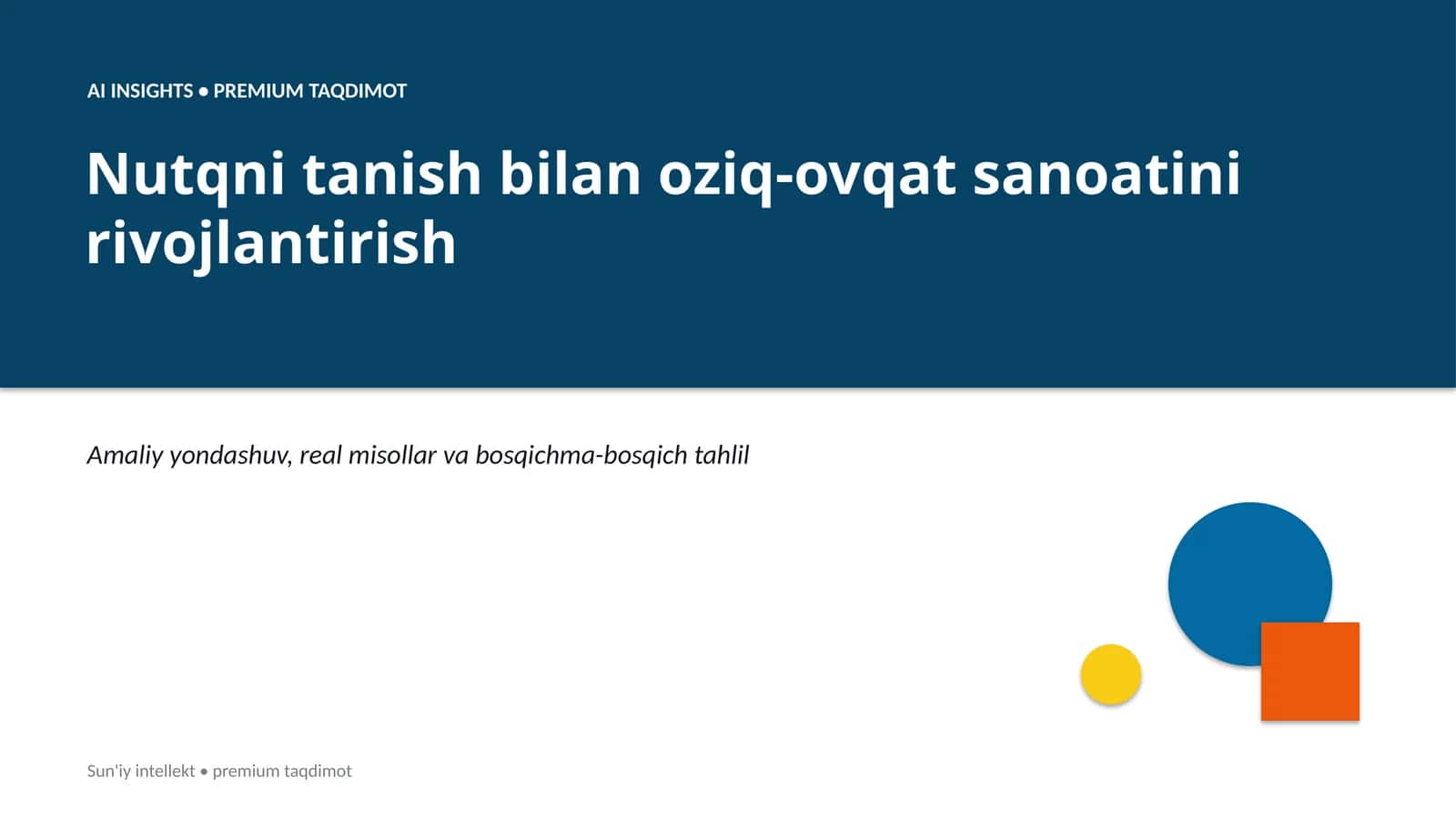 Premium Taqdimot 1