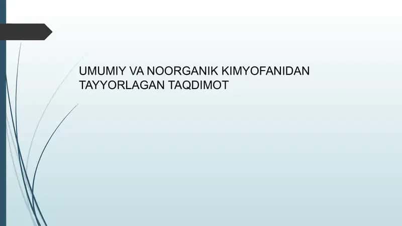 Neytrallash usulining umumiy tavsifnomasi 1