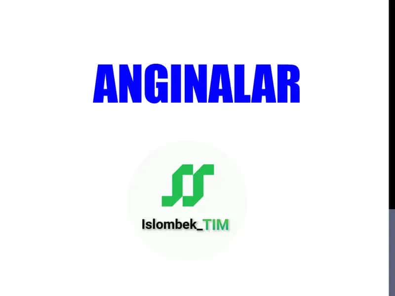 Anginalar 1