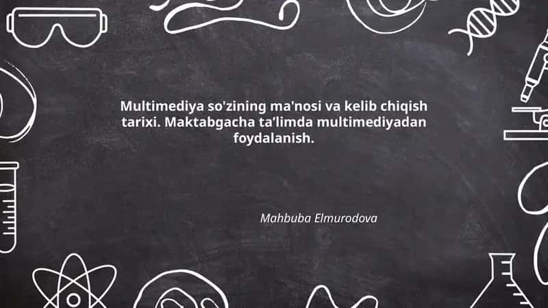 Multimediya so'zining ma'nosi va kelib chiqish tarixi 1