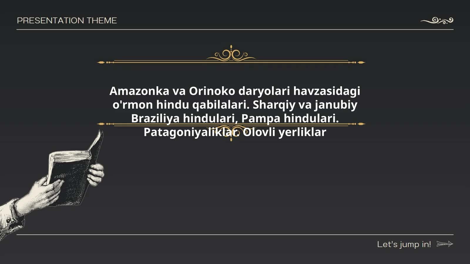 Amazonka va Orinoko daryolari havzasidagi o'rmon hindu qabilalari 1