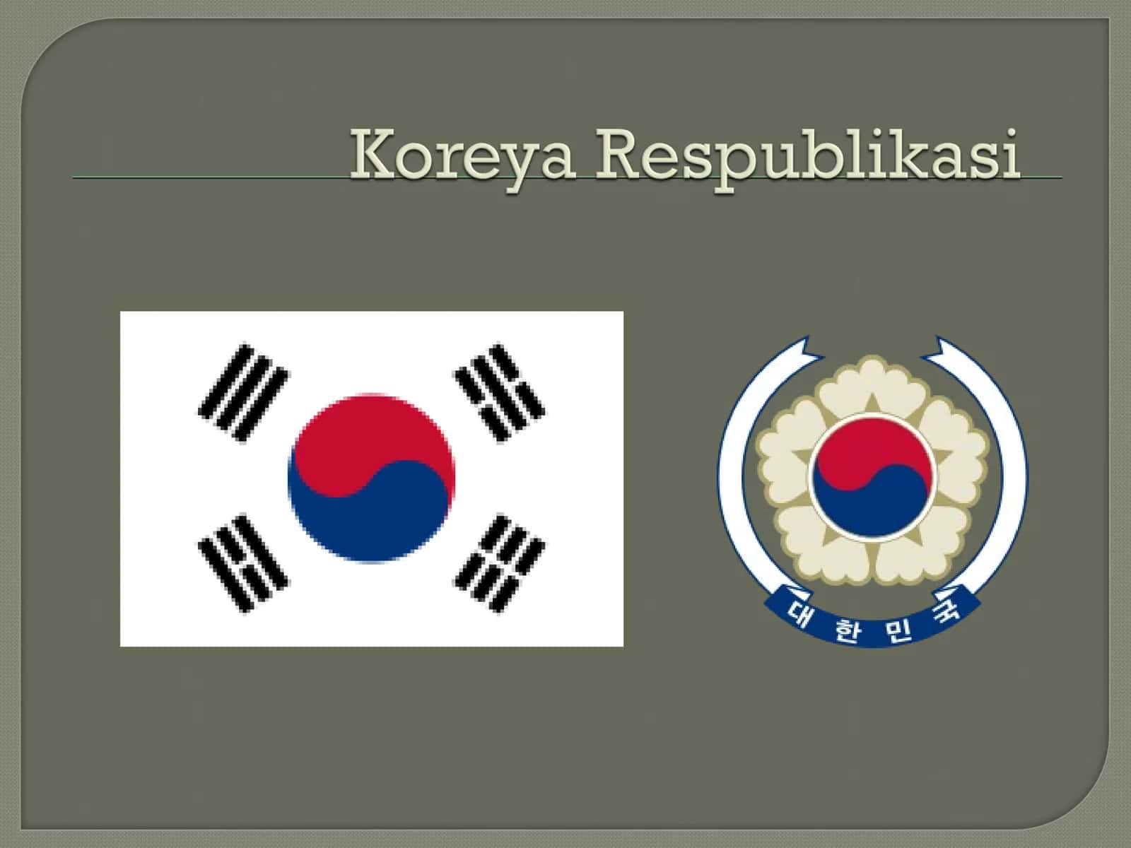 Koreya Respublikasi 1