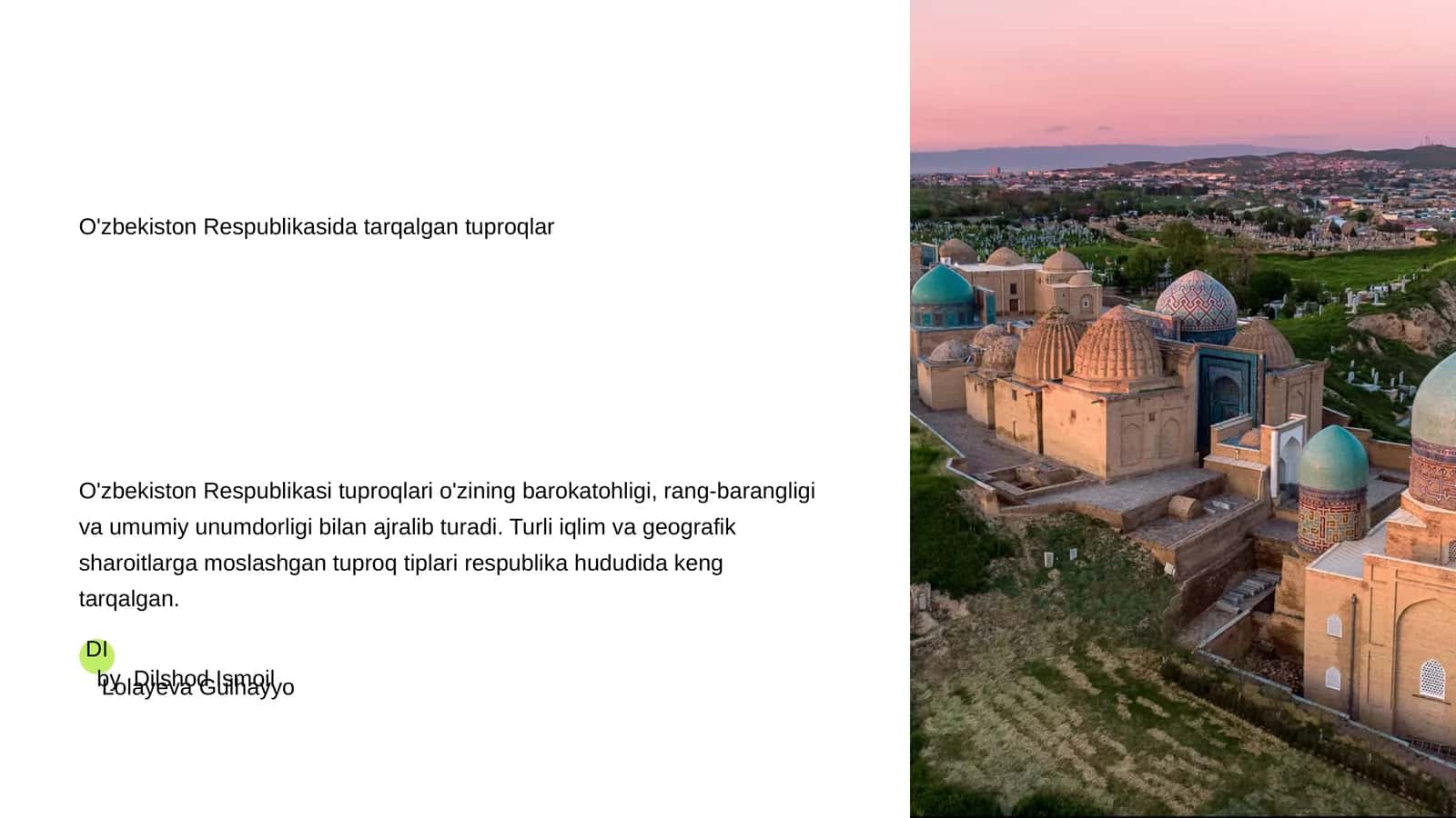 Turli tuproq tiplari 1