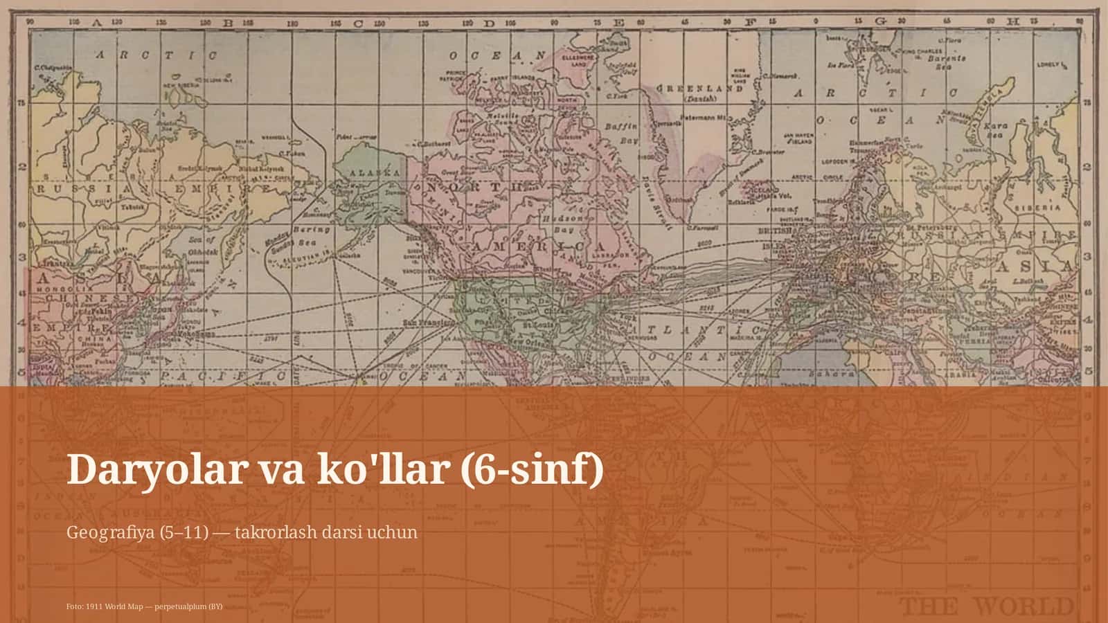 Daryolar va ko'llar (6-sinf) 1