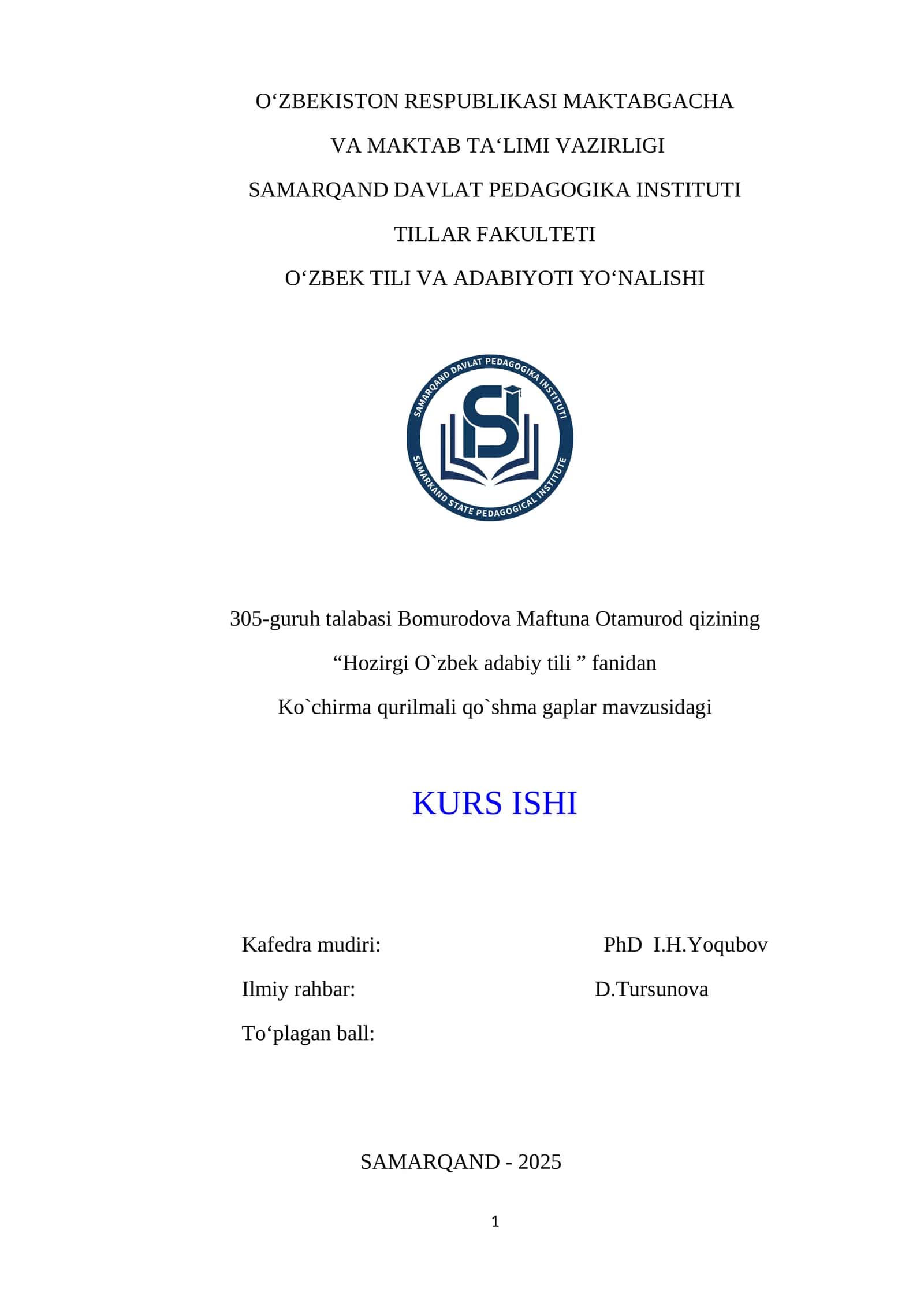 Ko‘chirma qurilmali qo‘shma gaplar 1