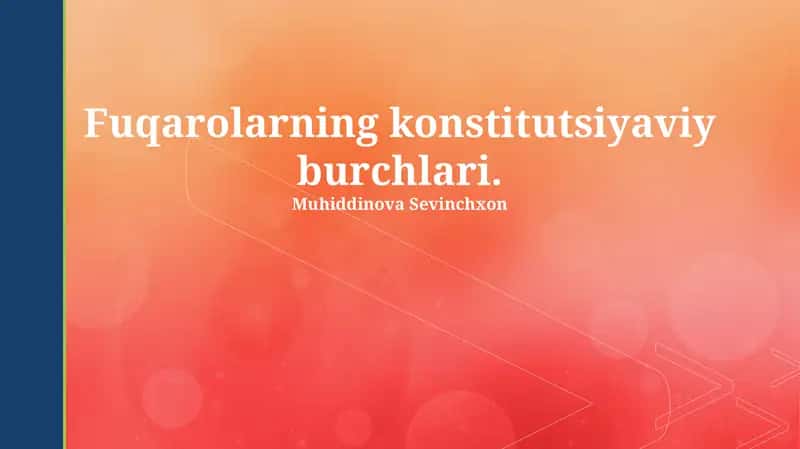 Konstitutsiyaviy burchlar 1