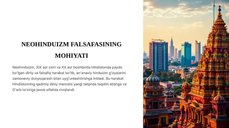 Neohinduizm Falsafasi 1