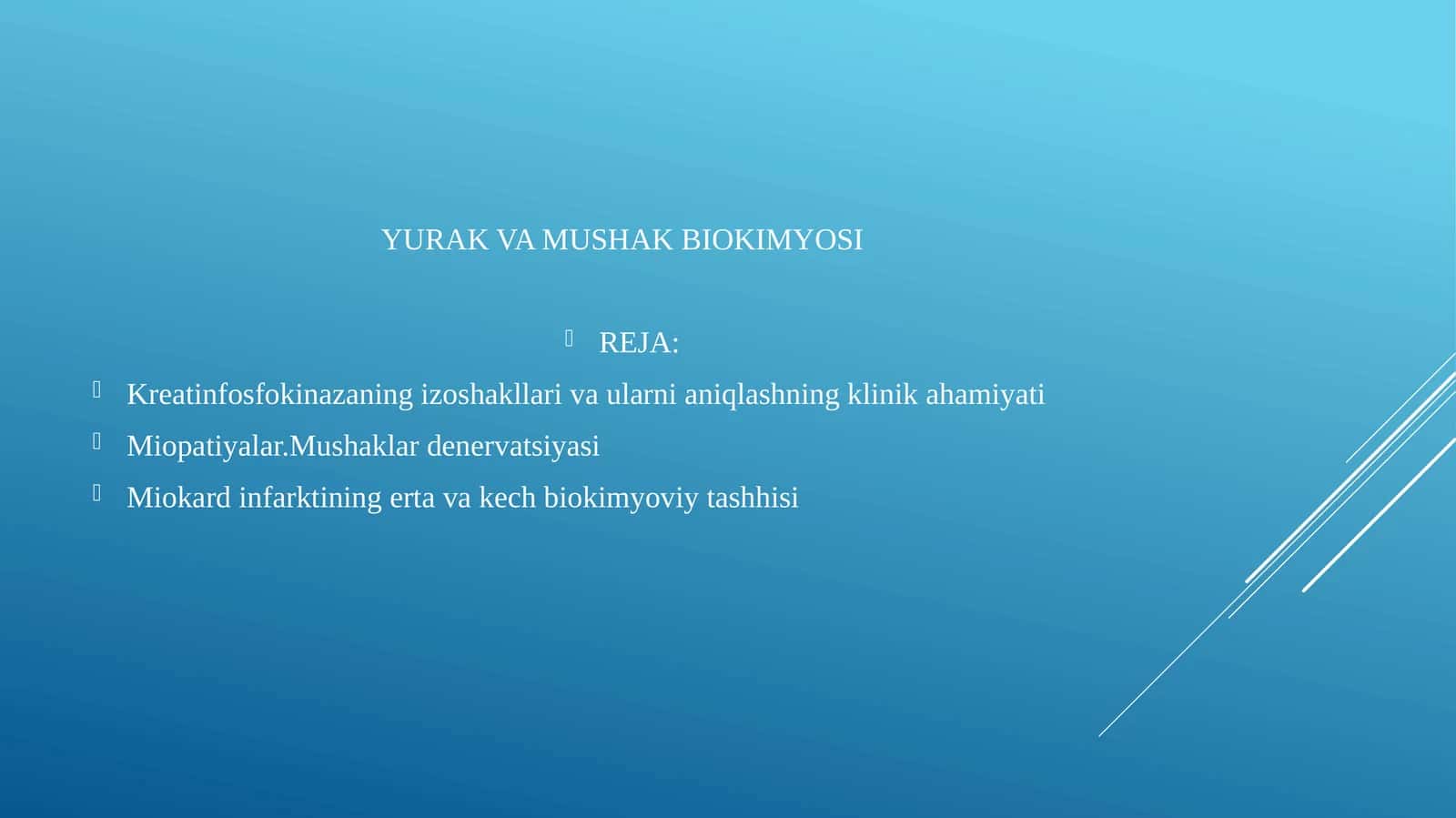 YURAK VA MUSHAK BIOKIMYOSI 1