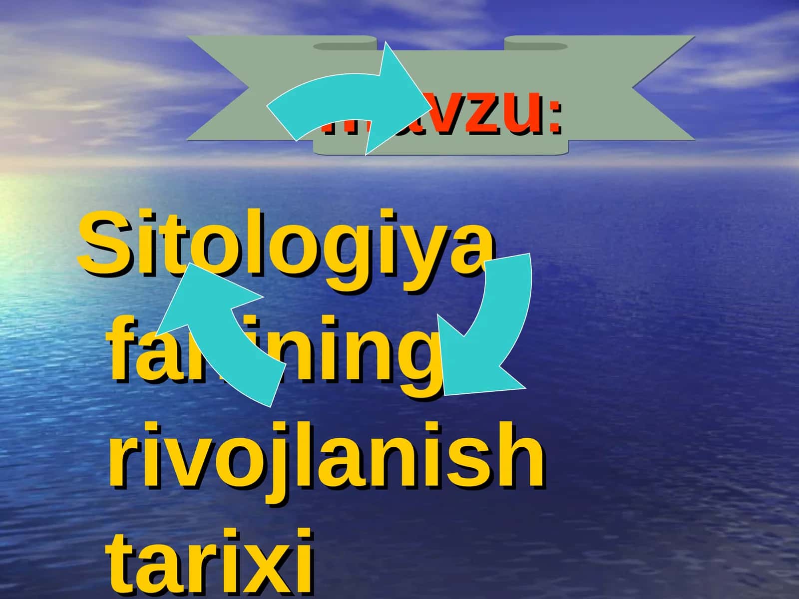 Sitologiya fanining rivojlanish tarixi 1