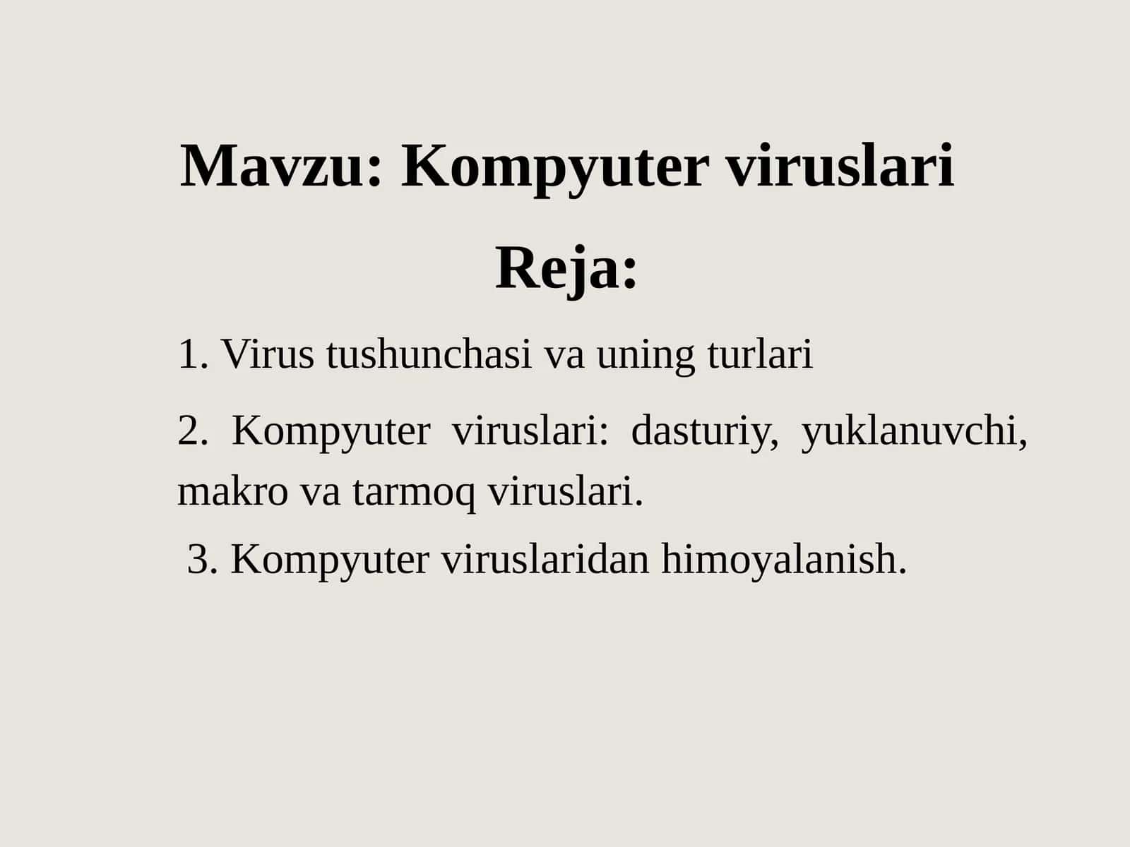 Kompyuter viruslari 1