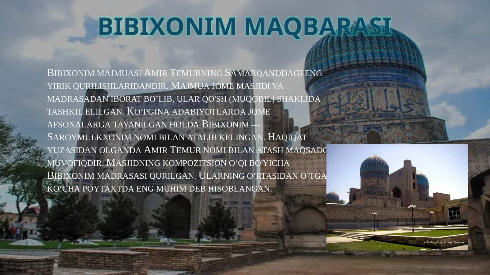 Bibixonimmaqbarasi 1