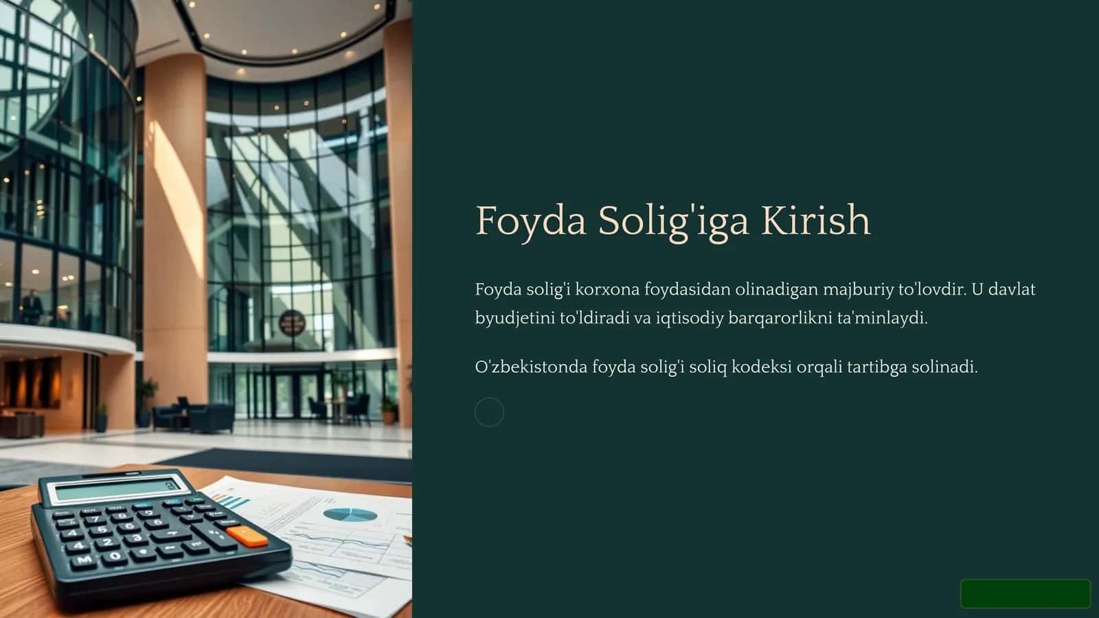 Foyda Solig'i 1