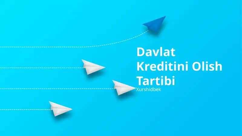 Davlat Kreditini Olish Tartibi 1