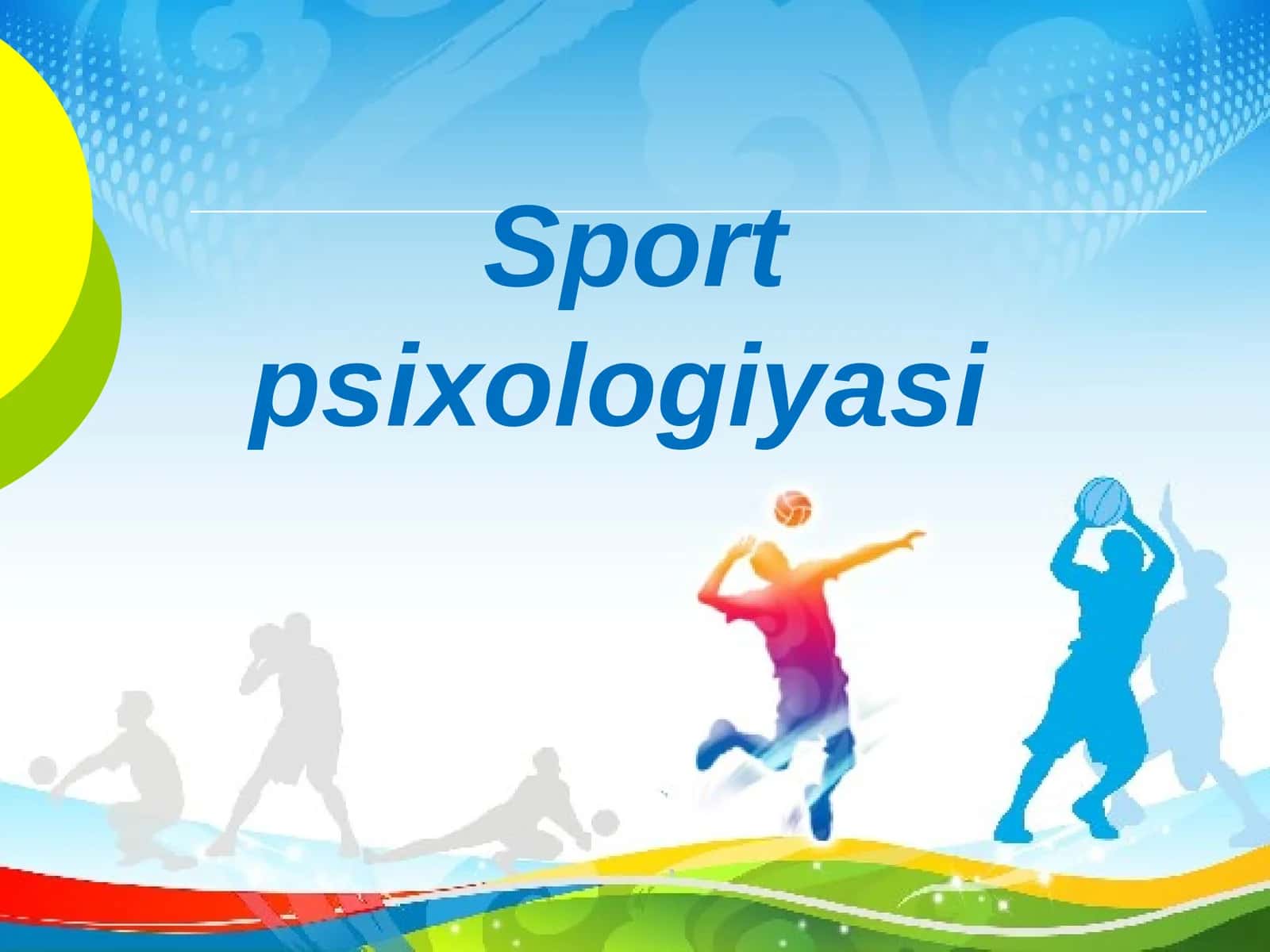Sport psixologiyasi 1