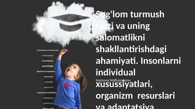Turmush Tarzi Orqali Sog'liqni Saqlashni O'zgartirish 1
