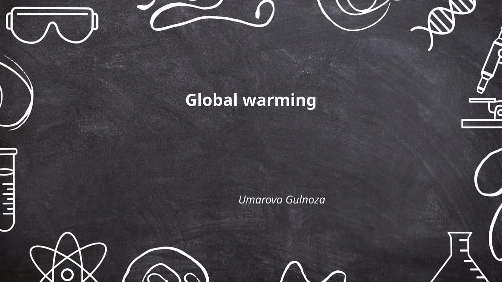 Global warming 1