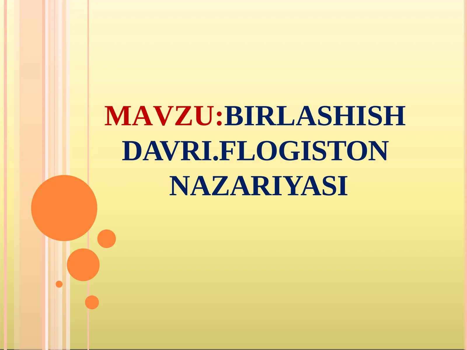 Flogiston nazariyasi 1
