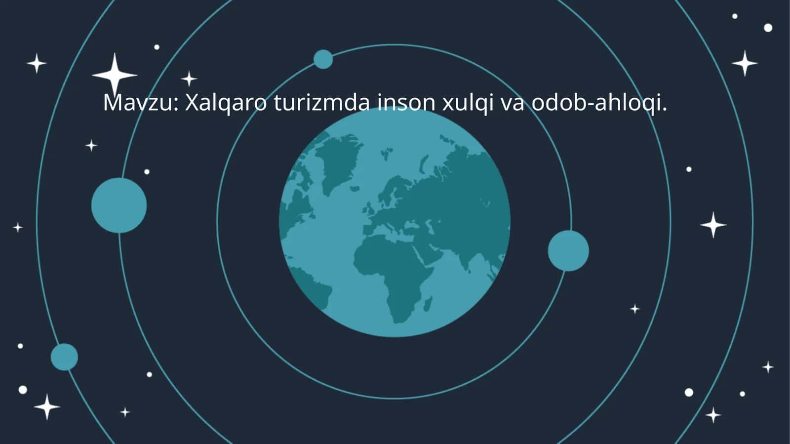 Xalqaro turizmda inson xulqi va odob-ahloqi 1