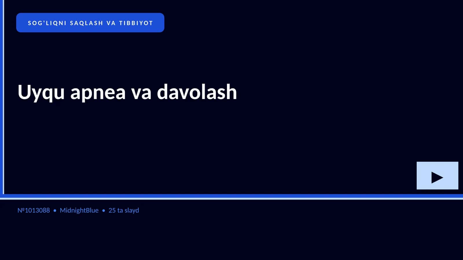 Uyqu apnea va davolash 1