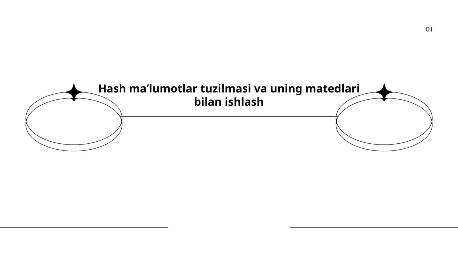 Hash ma’lumotlar tuzilmasi va uning matedlari bilan ishlash 1