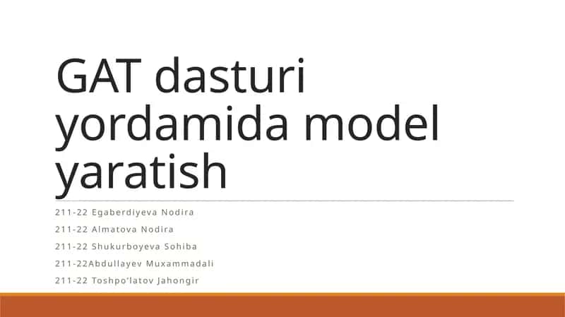 Geografiya axborot tizimlari (GAT) dasturi 1