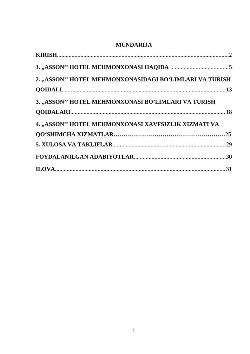 "Asson" Hotel Mehmonxonasi 1