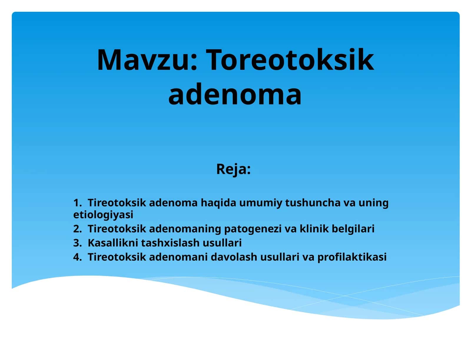Toreotoksik adenoma 1