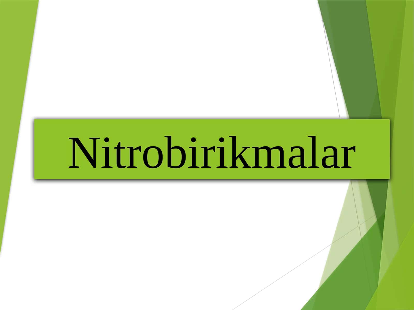 Nitrobirikmalar 1