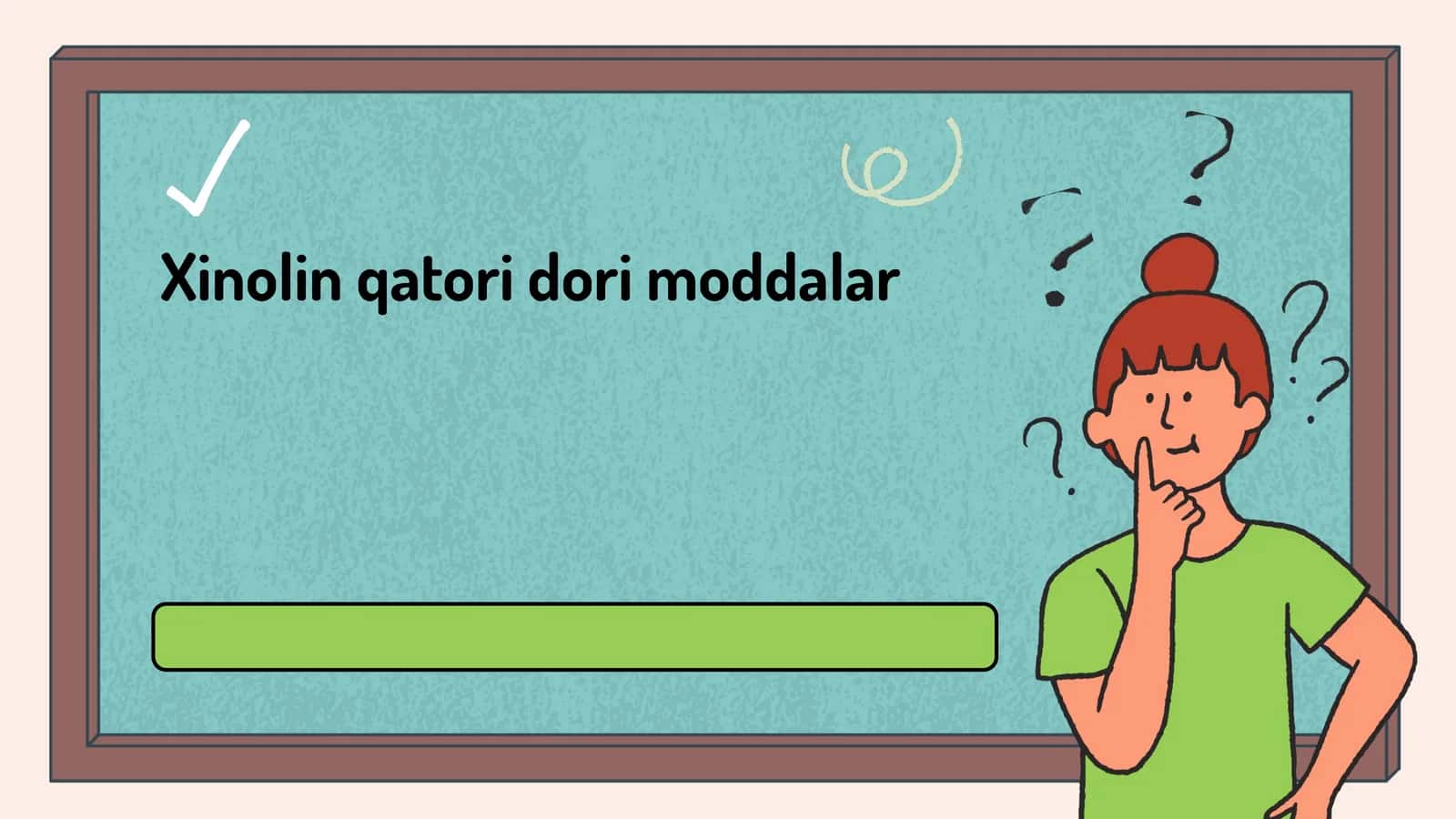 Xinolin qatori dori moddalar 1