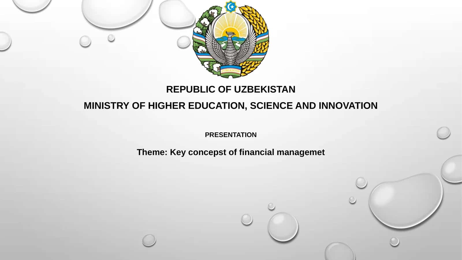Presentation on Key Concepts of Financial Management 1