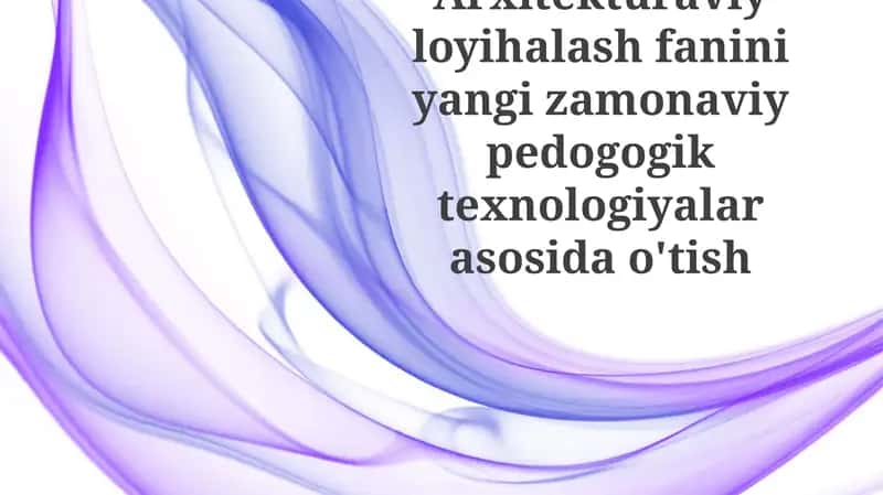 Zamonaviy Pedagogik Texnologiyalar 1