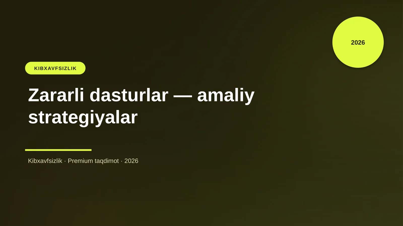 KIBXAVFSIZLIK 1