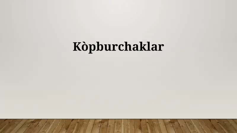 Uchburchaklar 1