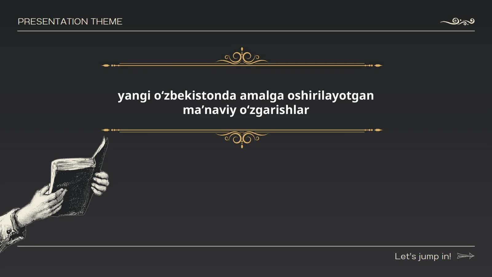 Milliy qadriyatlarni tiklash 1
