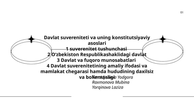 Davlat suvereniteti va uning konstitutsiyaviy asoslari 1
