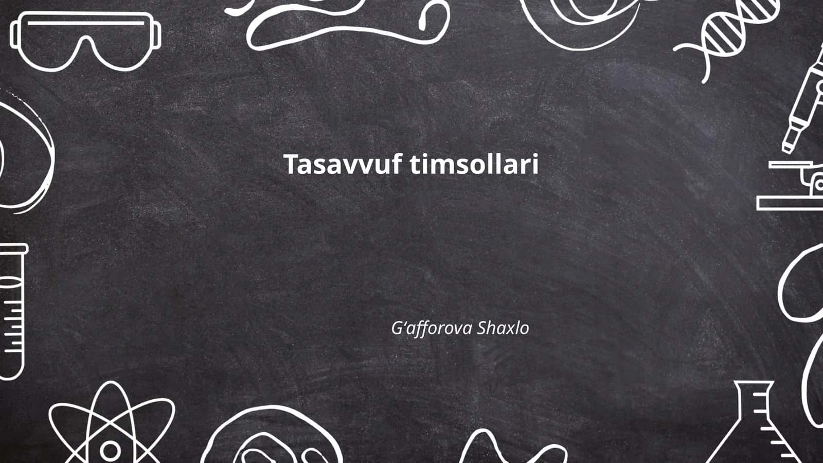 Tasavvuf timsollari 1