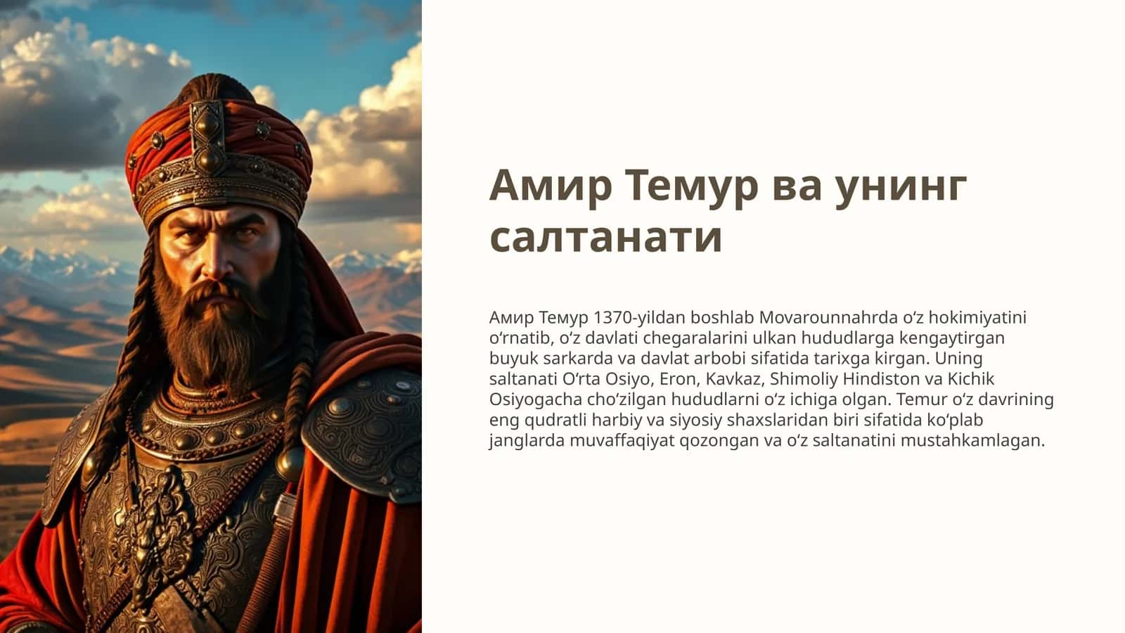 Amir Temur 1