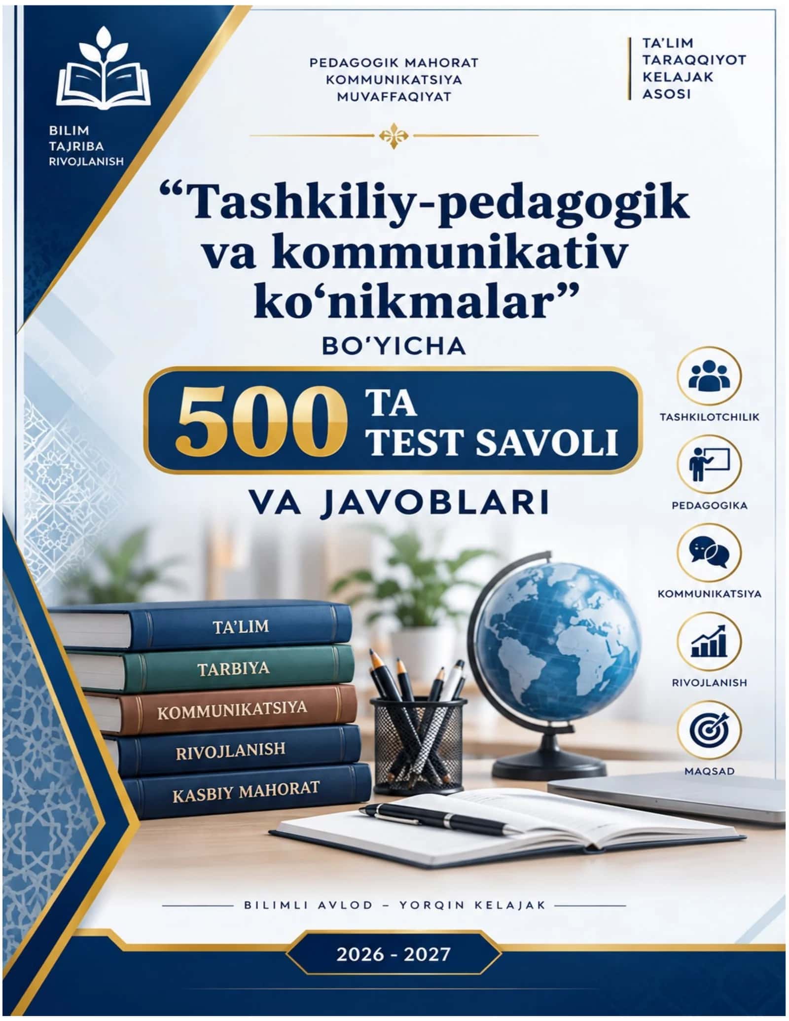 TASHKILIY-PEDAGOGIK VA KOMMUNIKATIV KO‘NIKMALAR 1