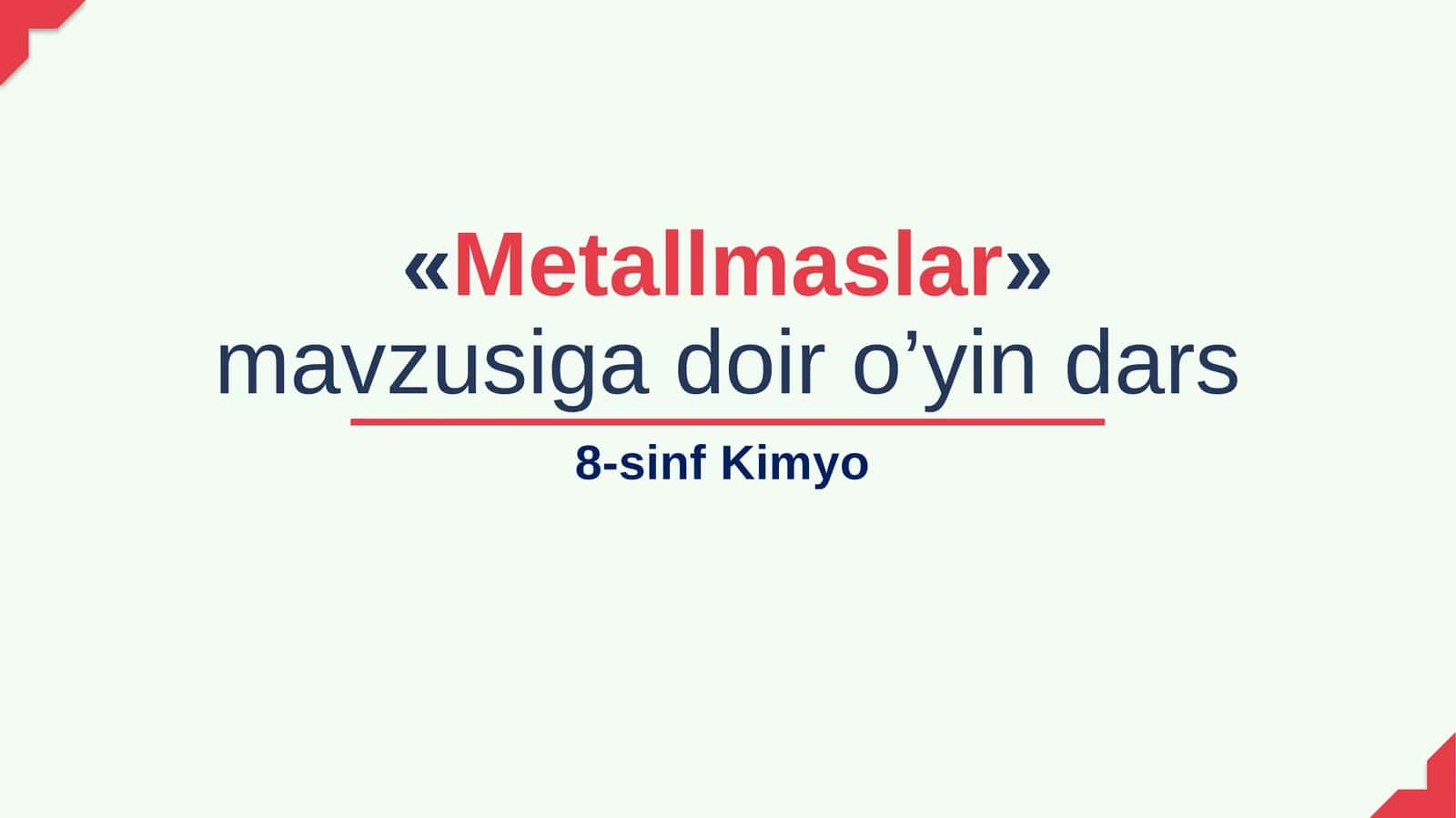metallmaslar 1