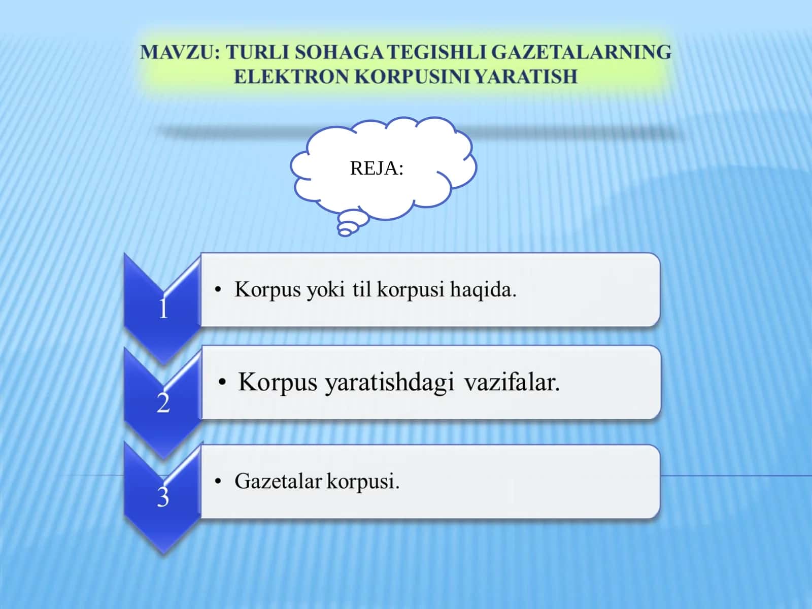 TURLI SOHAGA TEGISHLI GAZETALARNING ELEKTRON KORPUSINI YARATISH 1