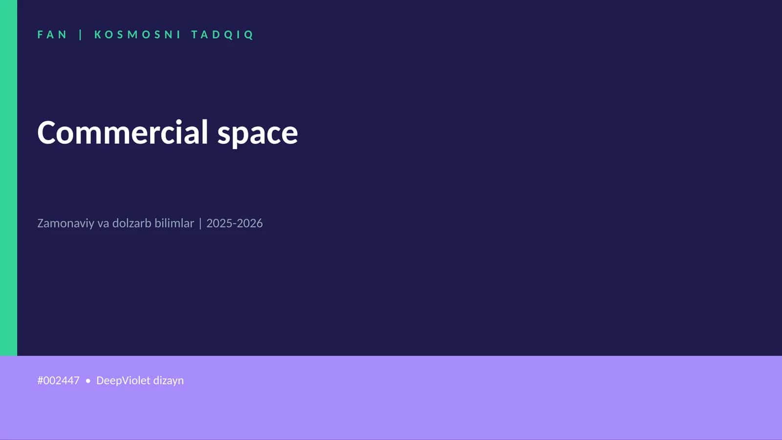 Commercial space 1