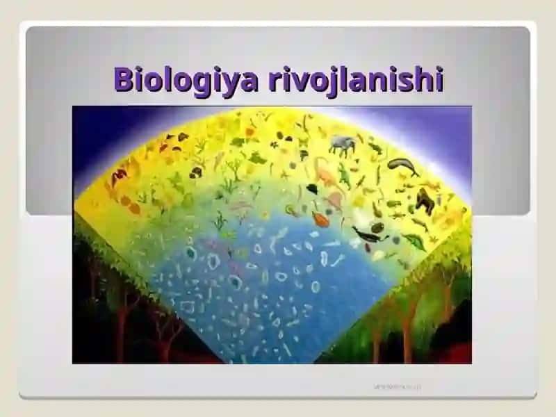 Biologiya rivojlanishi