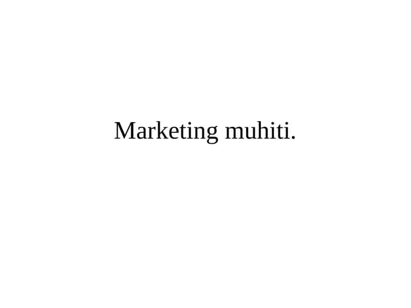 Marketingmuhiti 1
