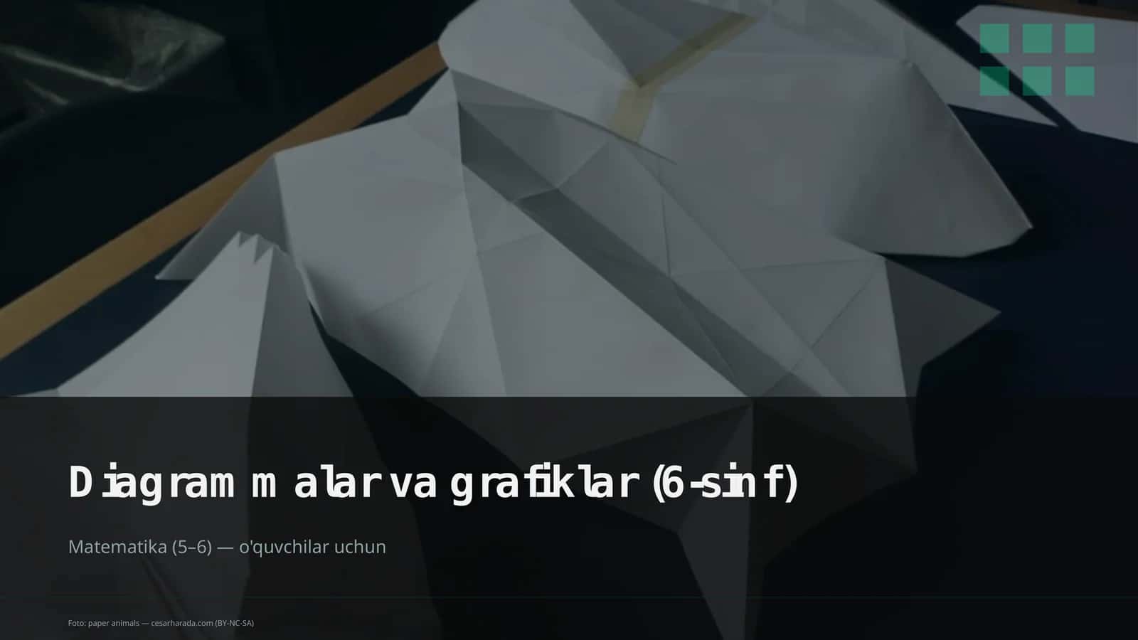 Diagrammalar va grafiklar (6-sinf) 1