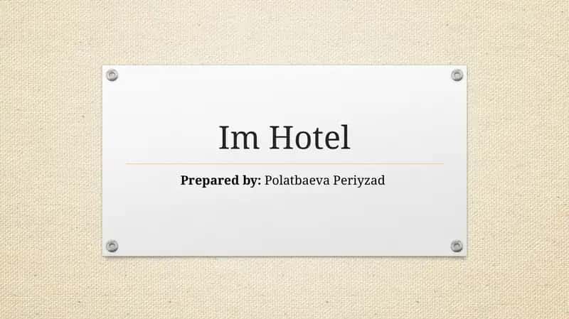 ImHotel 1